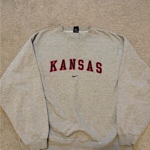 Nike Vintage Kansas Gray Sweatshirt